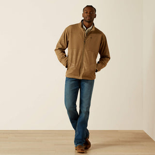 Ariat Logo Softshell Jacket - (KHAKI SOUTHWEST)