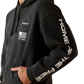 Ariat Sponsor Patriot Hoodie (Charcoal)