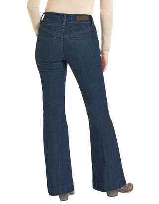 Women's Rock and Roll Welt Pocket Trousers BW5HD07209