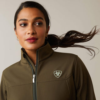 ARIAT WOMENS NEW TEAM SOFTSHELL JACKET (Relic) 10043526