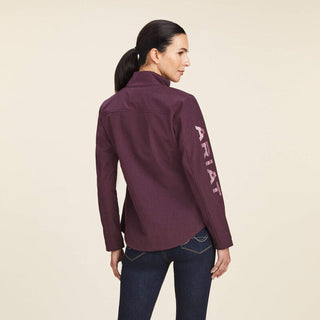 ARIAT WOMENS NEW TEAM SOFTSHELL JACKET(Mulberry Heather) 10041279
