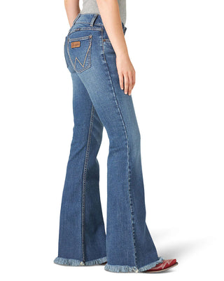 Women's Retro® Mae Mid-Rise Flare Jeans(09MWFAD)