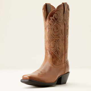 Ariat Ladies Round Up Ready Russet Brown Western Boot 10053733