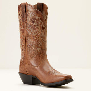 Ariat Ladies Round Up Ready Russet Brown Western Boot 10053733