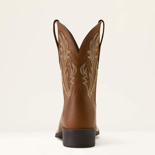 ARIAT WOMEN'S ROUND UP FILLY PERFORMANCE WESTERN BOOTS - BROAD SQUARE TOE