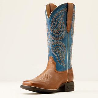WOMEN'S ARIAT CATTLE CAITE STRETCHFIT ROASTED PEANUT WESTERN BOOT - 10050919