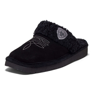 JACKIE SQUARE TOE SLIPPER (BLACK) AR2829-001