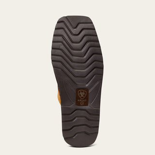 ARIAT MENS SILVERSMITH SQUARE TOE SLIPPER (CHOCOLATE)