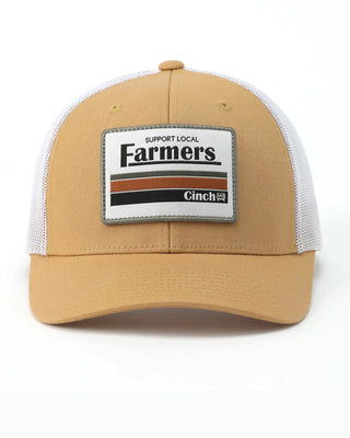 SUPPORT LOCAL FARMERS MESH BACK TRUCKER CAP (MUSTARD) MCC0660648