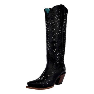 CORRAL CRYSTALS & STUDS SEQUENCE TALL BOOTS Z5181