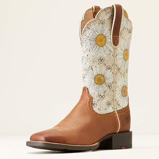 Ariat Women's Round Up Wide Square Toe Western Boot-
10046881