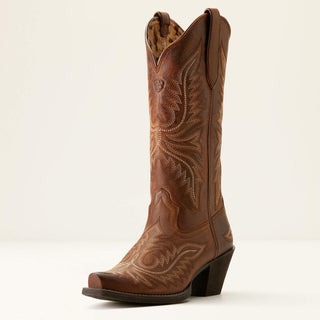 WMS ROUND UP COLLINS SNIP TOE BOOT (TAN) 10053788