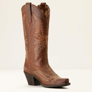 WMS ROUND UP COLLINS SNIP TOE BOOT (TAN) 10053788