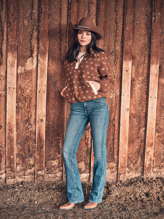 WOMEN'S WRANGLER RETRO® MAE MID RISE BOOTCUT JEAN  09MWZKN