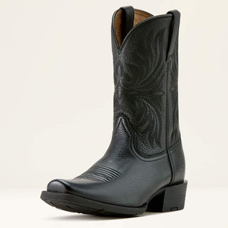 Ariat Sport Narrow Cutter Toe Cowboy Boot (Black)10063960