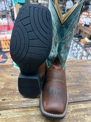 PATT HOUSTON SQ TOE BOOTS-4500