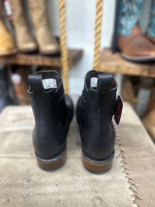 VESTIGIUM BROWN CAIMEN BELLY SQ TOE SHORT-BOOT-782B8205