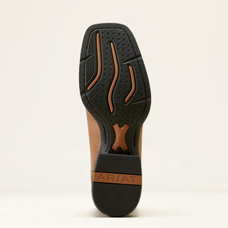 10050993 Ariat Men's Sport Wide Square Toe Cowboy Boot- Barley Brown