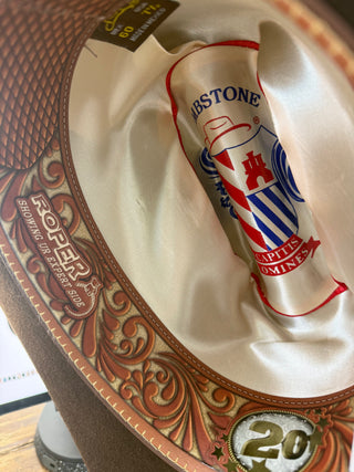 Tombstone 20X Roper Cafe Felt Hat