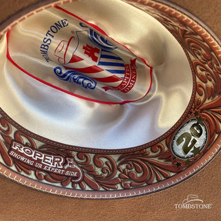 Tombstone 20X Roper Nutria Felt Hat