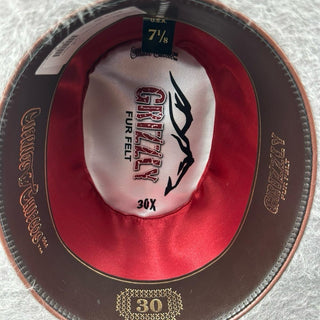 30X Cuernos Chuecos Vakera Mist Grey Felt Hat