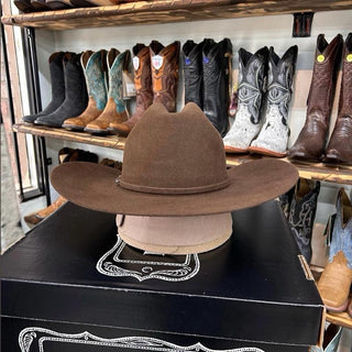 Rodeo King 7X Low Rodeo Felt Hat – Whiskey