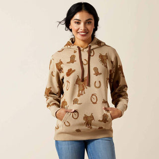 Ariat Logo 2.0 Hoodie(Savannah Tan)