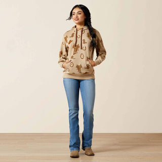 Ariat Logo 2.0 Hoodie(Savannah Tan)