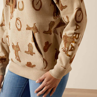 Ariat Logo 2.0 Hoodie(Savannah Tan)