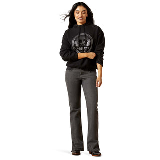 Ariat Ladies Black Essential Pullover Hoodie(Black)-10065938