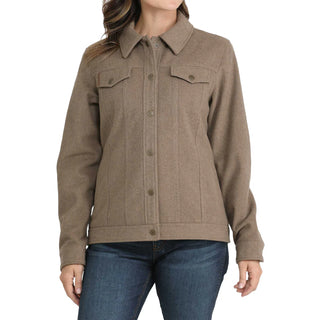 Cinch Ladies Brown Snap Trucker Jacket MAJ9878008