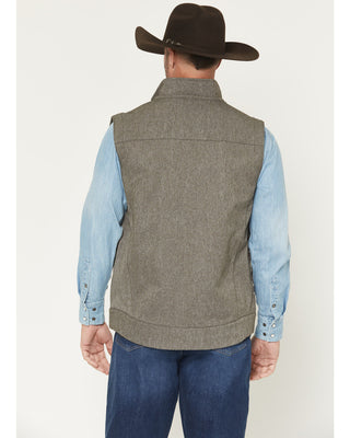 CINCH MEN'S BONDED CONCEALED CARRY SOFTSHELL VEST(Olive)-MWV1541011