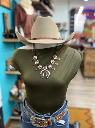 Throw and Go Asymmetric Drape Bodysuit (Olive Brown)-FBS13199-CP723￼