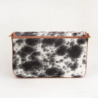 Loyal West On the Go Mini Chain Bag- (Black and White)