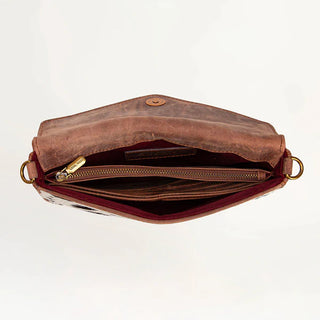 Loyal West On the Go Mini Chain Bag- (Black and White)