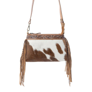 Myra Wild Mirage Hairon Leather Bag -Cowhide
