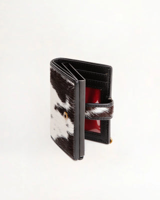 Myra My Prairie Card Holder - Black and White