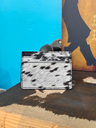 Myra LE Texas Credit Card Holder - Black and White