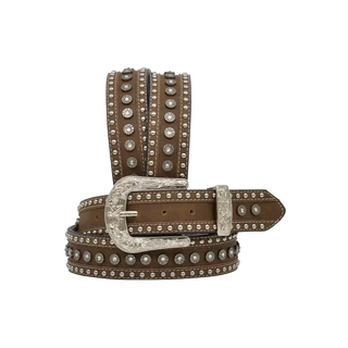 Angel Ranch Ladies Gun Shell Belt - Brown