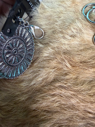 ILLUMA CIRCLE cCONCHO BELT(SILVER)-ICH-84251ASL