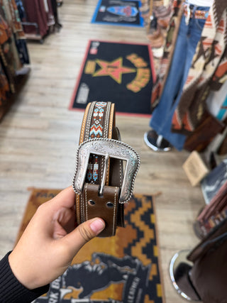 Nocona Men’s Western Concho Belt - (Brown) N210003502