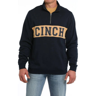 Cinch Men’s Fleece Lined Quarter Zip-(Navy)MWK1922001