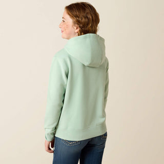 Ariat Girls Make Your Own Luck Hoodie(Silt Green)-10071170
