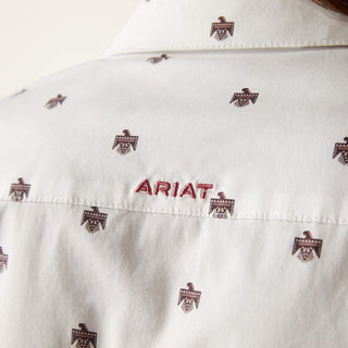 Ariat Ladies Wrinkle Free Kirby Thunderbird Print Button Shirt 10047236