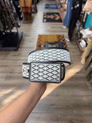 Austin Belts Hilo Diamante Belt (Black)