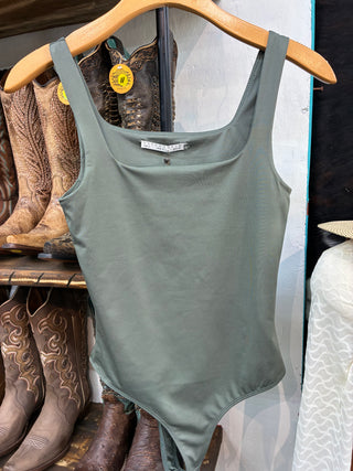 Square Neck Bodysuit -FT5784