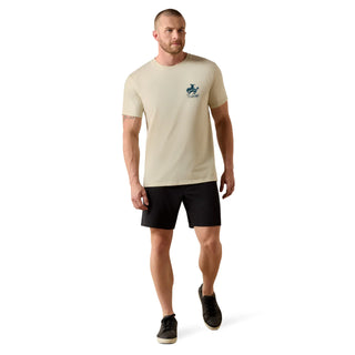 Ariat Men's Split Freedom Painted Graphic Natural T-Shirt 10071200