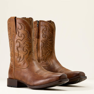 Men’s Ariat Bodie Square Toe Western Boot (Honey Tan) 10074187