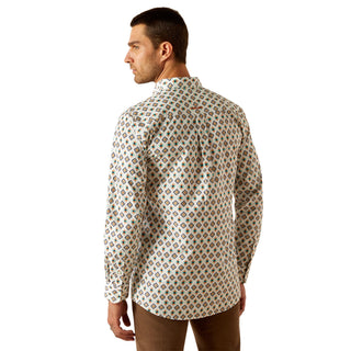 Ariat Judas Blue Fitted Button Down Shirt 10054744