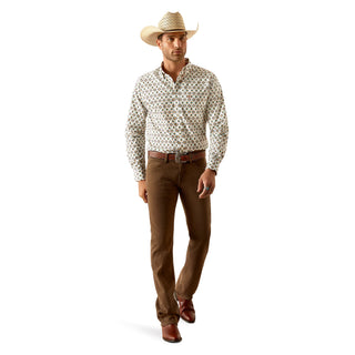 Ariat Judas Blue Fitted Button Down Shirt 10054744